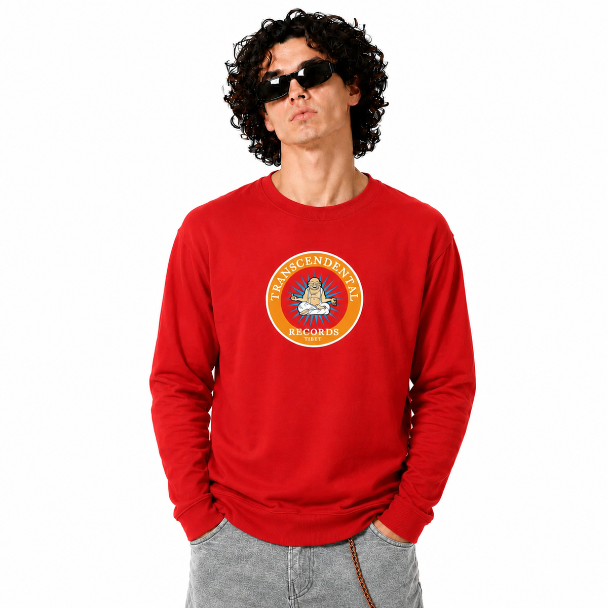 HANDSPUN RECORDS - TRANSCENDENTAL Longsleeve T-shirt