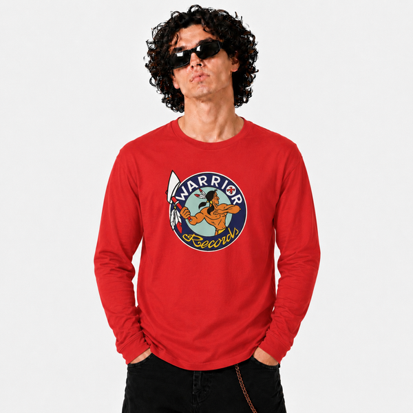 HANDSPUN RECORDS - WARRIOR Longsleeve T-shirt