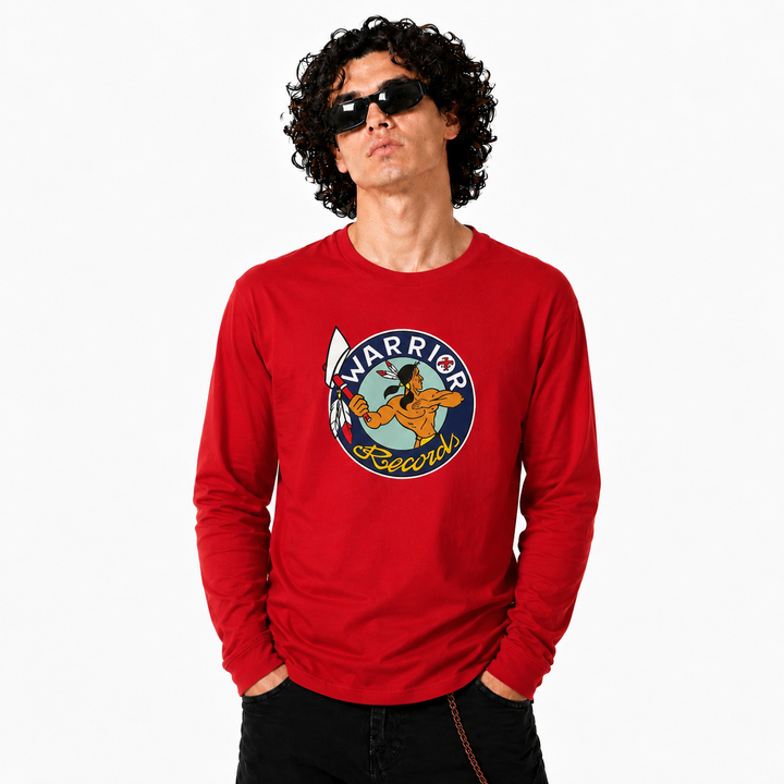 HANDSPUN RECORDS - WARRIOR Longsleeve T-shirt