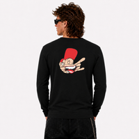 Have A Nice Day - 90's Classic Logo  Sam The Man  front and back print Longsleeve T shirt
