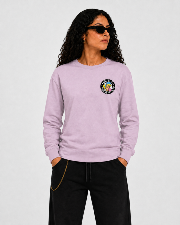Have A Nice Day - 90's Classic Logo Shurl The Girl Long Sleeve T shirt
