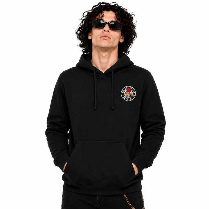 Have A Nice Day - Sam The Man -front and back print Hood