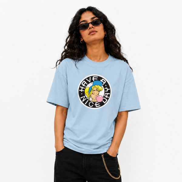 Have a Nice Day - Shurl The Girl Skinny Fit T-Shirt