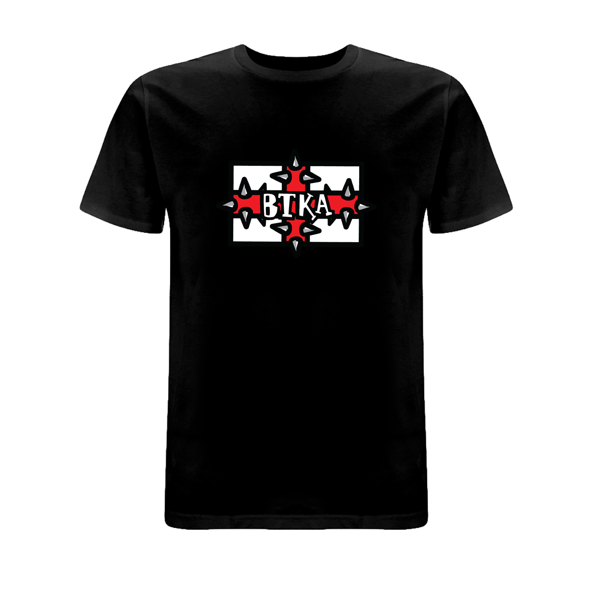 BTKA Punk Rocks Front Print T-Shirt