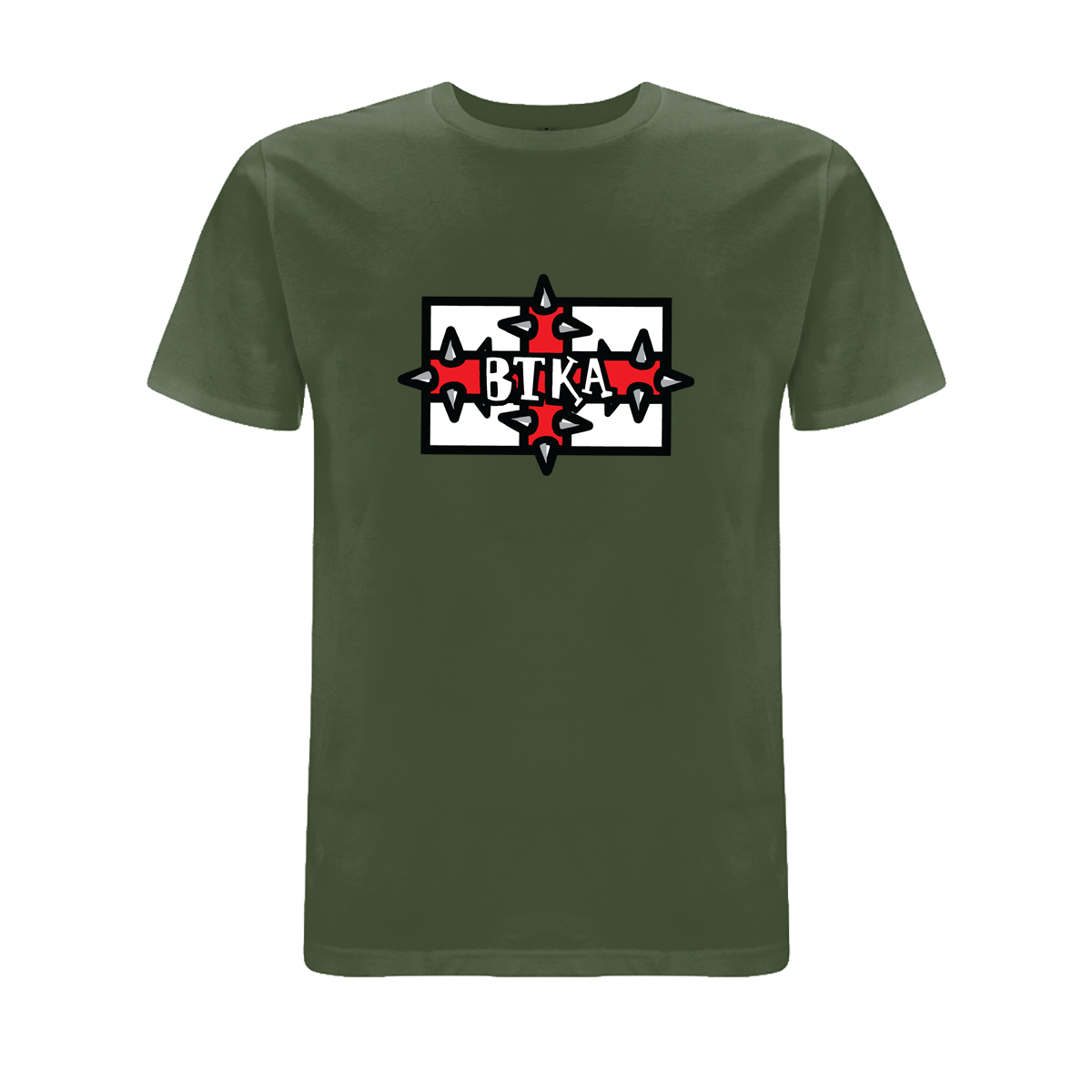 BTKA Punk Rocks Front Print T-Shirt