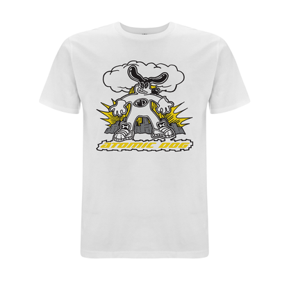 Funky Dog Atomic Dog Front Print T-Shirt