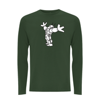 DON'T DO THE DODO - INFO THE ROBOT Longsleeve T-shirt – Rave inspired 90s streetwear, retro fashion from Have a nice day london store 
