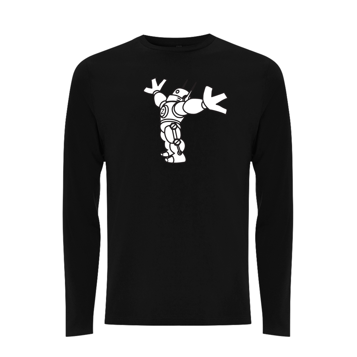 DON'T DO THE DODO - INFO THE ROBOT Longsleeve T-shirt – Rave inspired 90s streetwear, retro fashion from Have a nice day london store 