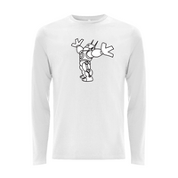 DON'T DO THE DODO - INFO THE ROBOT Longsleeve T-shirt – Rave inspired 90s streetwear, retro fashion from Have a nice day london store 