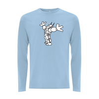 DON'T DO THE DODO - INFO THE ROBOT Longsleeve T-shirt – Rave inspired 90s streetwear, retro fashion from Have a nice day london store 