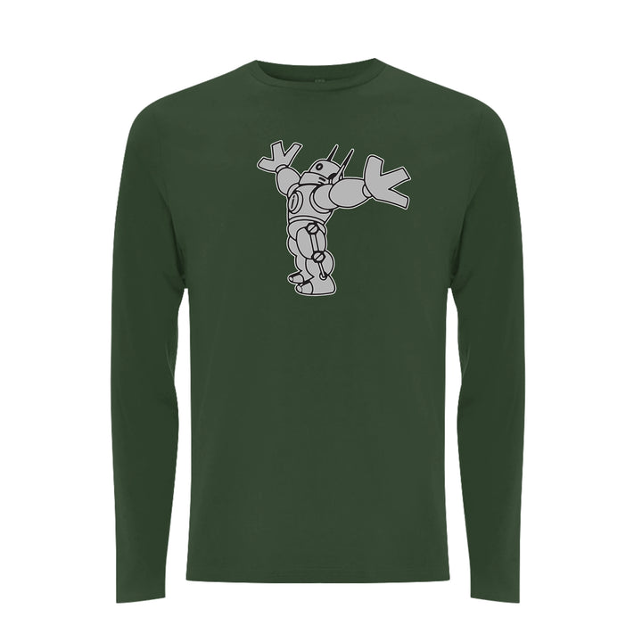 DON'T DO THE DODO - INFO THE ROBOT Longsleeve T-shirt - Grey Edition