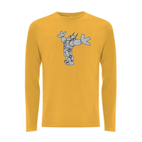DON'T DO THE DODO - INFO THE ROBOT Longsleeve T-shirt - Grey Edition