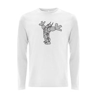DON'T DO THE DODO - INFO THE ROBOT Longsleeve T-shirt - Grey Edition