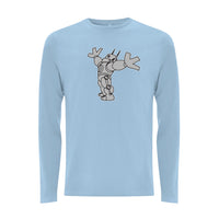 DON'T DO THE DODO - INFO THE ROBOT Longsleeve T-shirt - Grey Edition