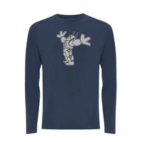 DON'T DO THE DODO - INFO THE ROBOT Longsleeve T-shirt - Grey Edition