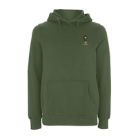 Dready Walking Man Embroidered Hood – Rave inspired 90s streetwear, retro fashion from Have a nice day london store 