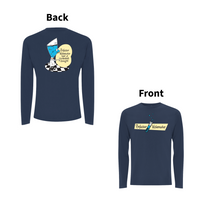 DON'T DO THE DODO - PROFESSOR WATERCOOLER Front and Back Print Longsleeve T-shirt – Rave inspired 90s streetwear, retro fashion from Have a nice day london store 