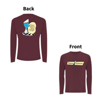 DON'T DO THE DODO - PROFESSOR WATERCOOLER Front and Back Print Longsleeve T-shirt – Rave inspired 90s streetwear, retro fashion from Have a nice day london store 