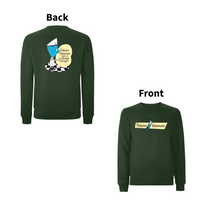 DON'T DO THE DODO - PROFESSOR WATERCOOLER Front and Back Print Sweatshirt – Rave inspired 90s streetwear, retro fashion from Have a nice day london store 