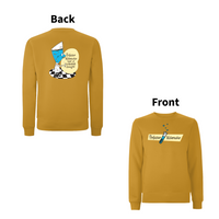 DON'T DO THE DODO - PROFESSOR WATERCOOLER Front and Back Print Sweatshirt – Rave inspired 90s streetwear, retro fashion from Have a nice day london store 