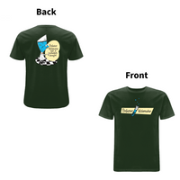 DON'T DO THE DODO - PROFESSOR WATERCOOLER Front and Back Print T-shirt – Rave inspired 90s streetwear, retro fashion from Have a nice day london store 