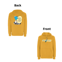 DON'T DO THE DODO - PROFESSOR WATERCOOLER Front and Back Print Hoodie – Rave inspired 90s streetwear, retro fashion from Have a nice day london store 