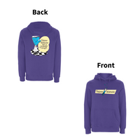 DON'T DO THE DODO - PROFESSOR WATERCOOLER Front and Back Print Hoodie – Rave inspired 90s streetwear, retro fashion from Have a nice day london store 