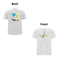 DON'T DO THE DODO - PROFESSOR WATERCOOLER Front and Back Print T-shirt – Rave inspired 90s streetwear, retro fashion from Have a nice day london store 