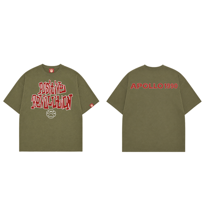 House of Apollo Positive Revolution Oversized T-shirt WORLD CLASS
