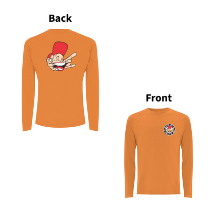 Have A Nice Day Sam The Man  front and back print Longsleeve