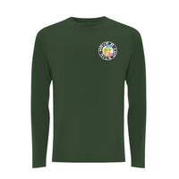 SHURL The Girl  - 90's Classic Left Breast  Logo Longsleeve T shirt – Rave inspired 90s streetwear, retro fashion from Have a nice day london store 