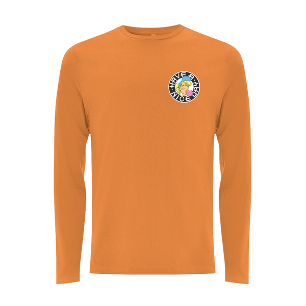 SHURL The Girl  - 90's Classic Left Breast  Logo Longsleeve T shirt – Rave inspired 90s streetwear, retro fashion from Have a nice day london store 