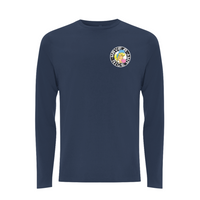 SHURL The Girl  - 90's Classic Left Breast  Logo Longsleeve T shirt – Rave inspired 90s streetwear, retro fashion from Have a nice day london store 