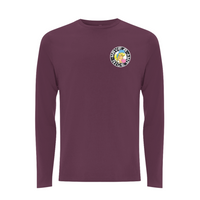 SHURL The Girl  - 90's Classic Left Breast  Logo Longsleeve T shirt – Rave inspired 90s streetwear, retro fashion from Have a nice day london store 