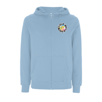 SHURL The Girl  - 90's Classic Left Breast  Logo Zip Hood – Rave inspired 90s streetwear, retro fashion from Have a nice day london store 