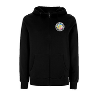 SHURL The Girl  - 90's Classic Left Breast  Logo Zip Hood – Rave inspired 90s streetwear, retro fashion from Have a nice day london store 