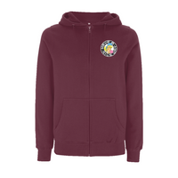 SHURL The Girl  - 90's Classic Left Breast  Logo Zip Hood – Rave inspired 90s streetwear, retro fashion from Have a nice day london store 