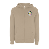 SHURL The Girl  - 90's Classic Left Breast  Logo Zip Hood – Rave inspired 90s streetwear, retro fashion from Have a nice day london store 