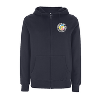 SHURL The Girl  - 90's Classic Left Breast  Logo Zip Hood – Rave inspired 90s streetwear, retro fashion from Have a nice day london store 