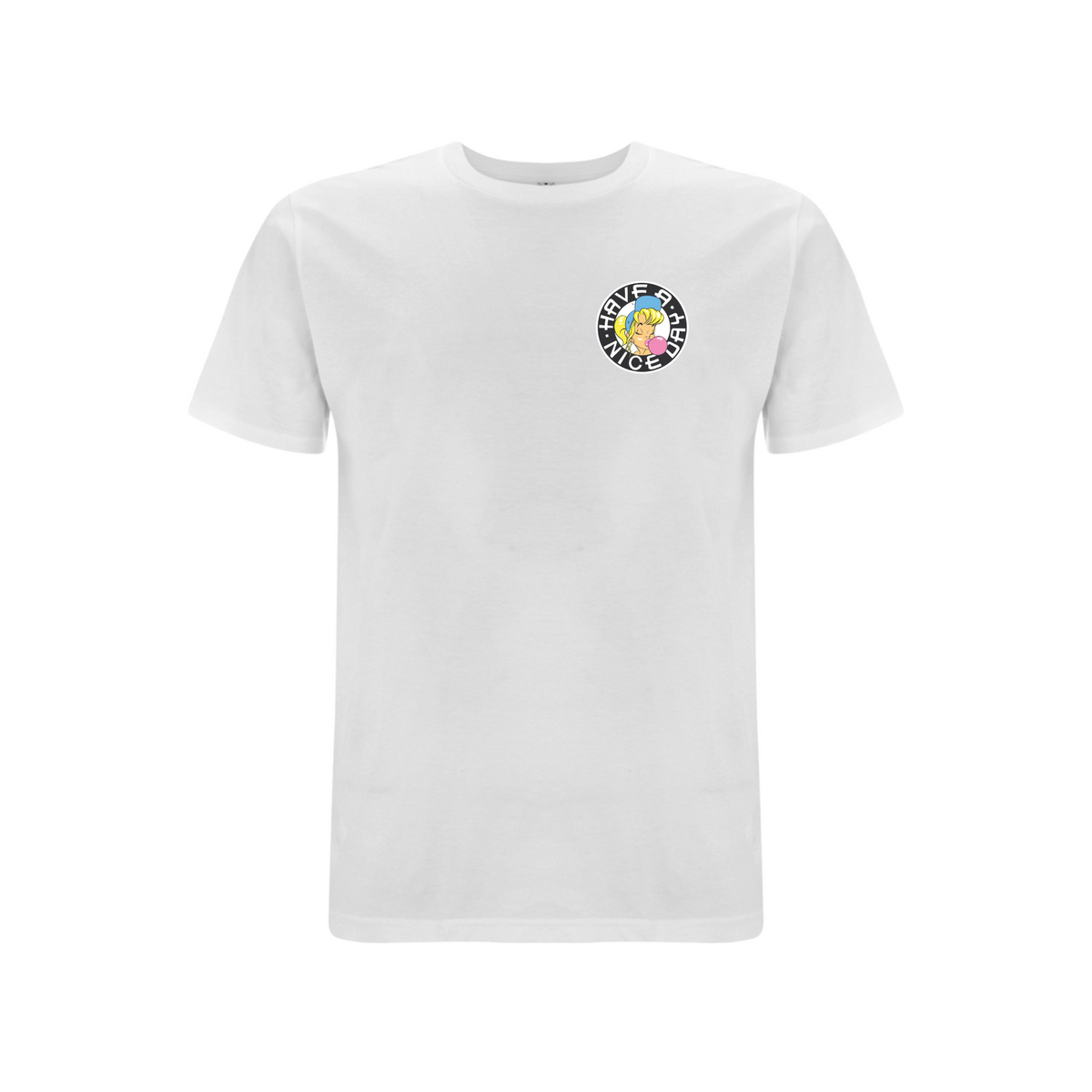 Shurl The Girl - 90's Classic Logo left breast T-Shirt – Rave inspired 90s streetwear, retro fashion from Have a nice day london store 