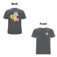 Shurl the Girl Front and Back Print T-Shirt UNISEX – Rave inspired 90s streetwear, retro fashion from Have a nice day london store 