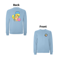 Have A Nice Day - 90's Classic Logo SHURL The Girl Front and Back Print Sweatshirt – Rave inspired 90s streetwear, retro fashion from Have a nice day london store 