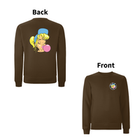 Have A Nice Day - 90's Classic Logo SHURL The Girl Front and Back Print Sweatshirt – Rave inspired 90s streetwear, retro fashion from Have a nice day london store 