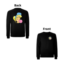 Have A Nice Day - 90's Classic Logo SHURL The Girl Front and Back Print Sweatshirt – Rave inspired 90s streetwear, retro fashion from Have a nice day london store 