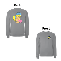 Have A Nice Day - 90's Classic Logo SHURL The Girl Front and Back Print Sweatshirt – Rave inspired 90s streetwear, retro fashion from Have a nice day london store 