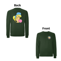 Have A Nice Day - 90's Classic Logo SHURL The Girl Front and Back Print Sweatshirt – Rave inspired 90s streetwear, retro fashion from Have a nice day london store 