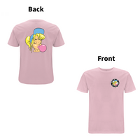 Shurl the Girl Front and Back Print T-Shirt UNISEX – Rave inspired 90s streetwear, retro fashion from Have a nice day london store 