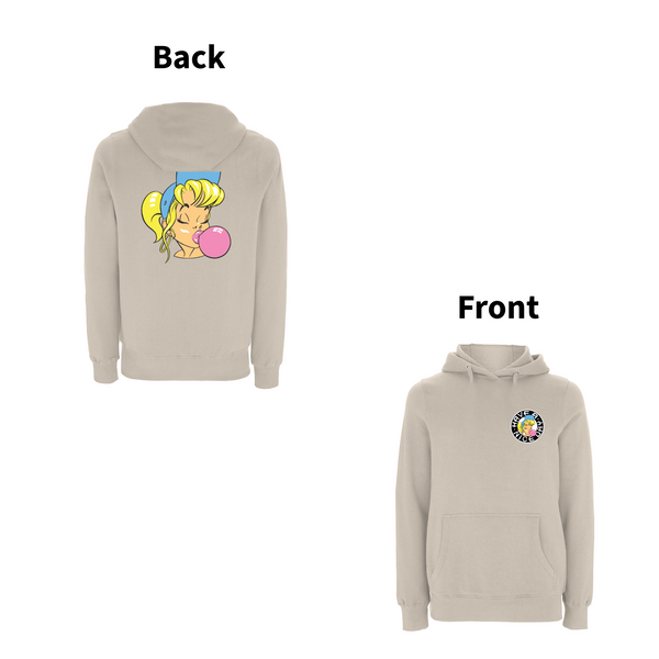 Have A Nice Day Shurl The Girl Hooded Sweat – Rave inspired 90s streetwear, retro fashion from Have a nice day london store 