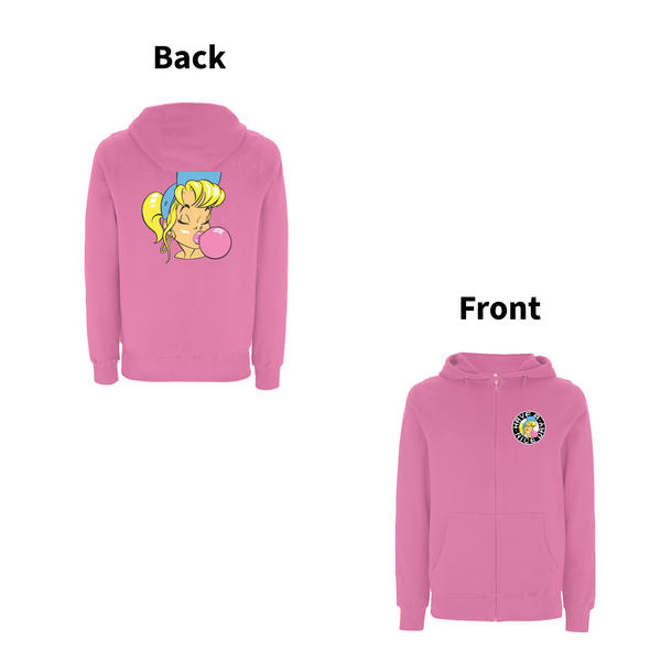 Have A Nice Day - SHURL The Girl Zip Hood – Rave inspired 90s streetwear, retro fashion from Have a nice day london store 