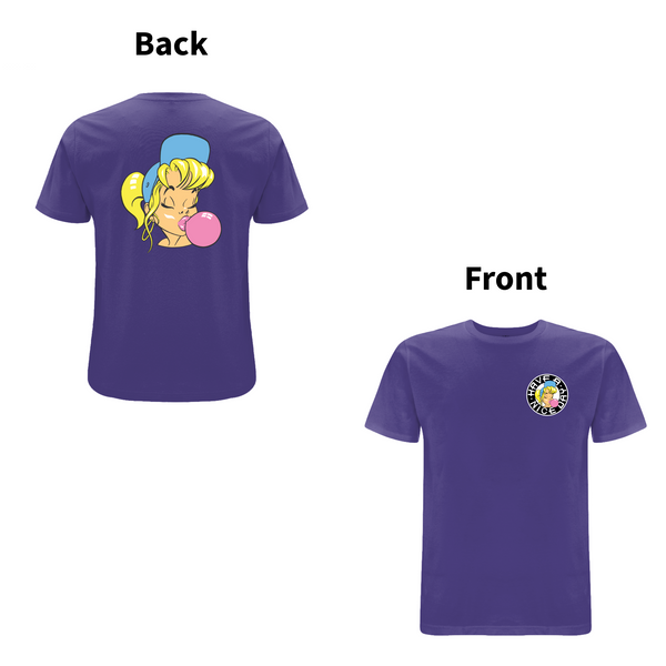 Shurl the Girl Front and Back Print T-Shirt UNISEX – Rave inspired 90s streetwear, retro fashion from Have a nice day london store 